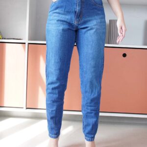 Calça Jeans Mom Lisa - 40, Jeans Escuro