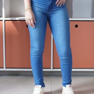 Calça Jeans Skinny Cintura Alta
