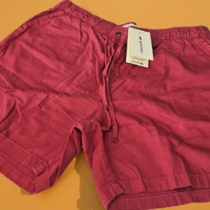 Bermuda Short Mauricinho Masculino Modelo Lacoste - GG, Vermelho