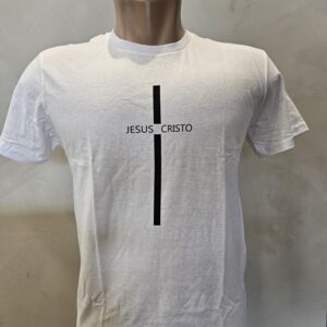 Camiseta Jesus Cristo - Branca, M